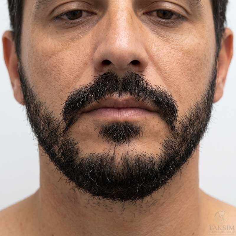 Mustache and Beard Density After