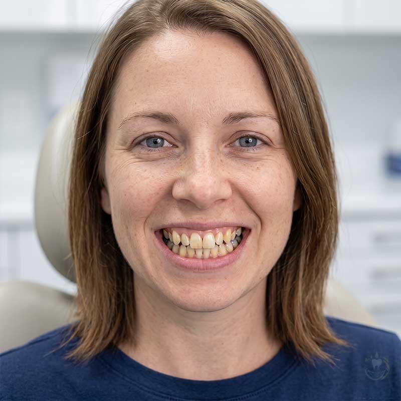 Hollywood Smile Before